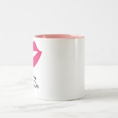 唇のマグ ツートーンマグカップ (中央)