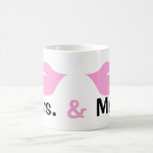 唇の両陛下はレズビアン結婚夫人 コーヒーマグカップ (中央)