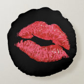 唇の両面ピロー ラウンドクッション (裏面)