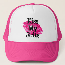 唇の帽子が付いている私の屑に接吻して下さい キャップ