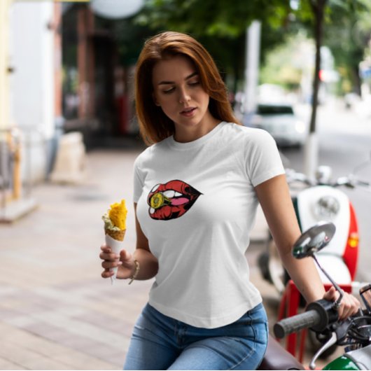 唇の弾丸 Tシャツ