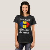 唇の愛ルーマニア国旗ブカレスト Tシャツ (正面フル)