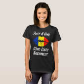 唇の愛ルーマニア国旗ブカレスト Tシャツ (正面フル)