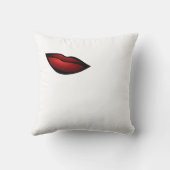 唇の枕 クッション (裏面)