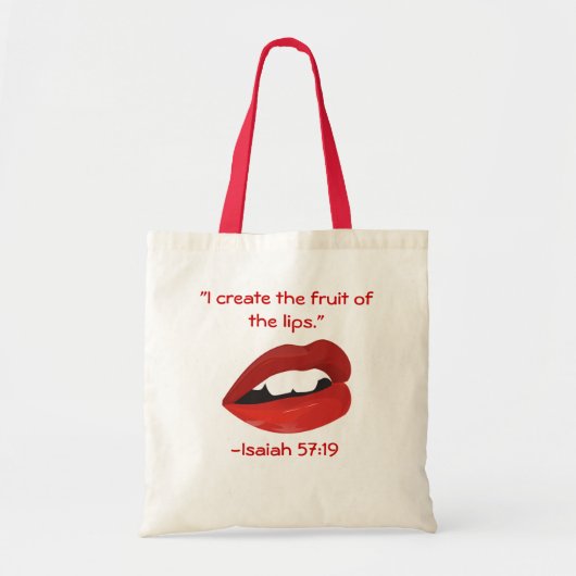 唇の果実 トートバッグ (正面)