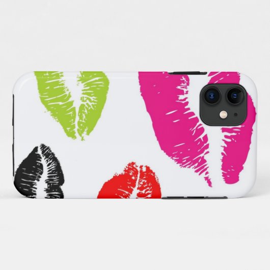 唇のiPhone 5の場合 Case-Mate iPhoneケース (裏面(横))