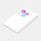 唇カラフル ポストイット (アングル)