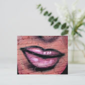 唇カード ポストカード (スタンド正面)