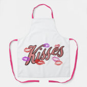 唇キス エプロン (正面)