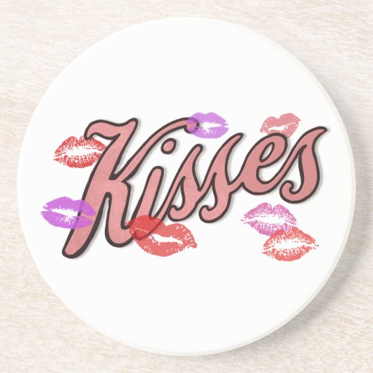 唇キス コースター (正面)