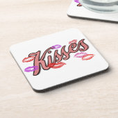 唇キス コースター (左側)