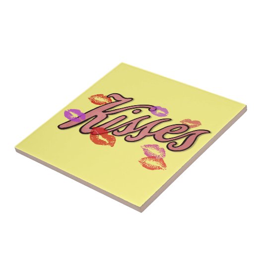 唇キス タイル (側面)