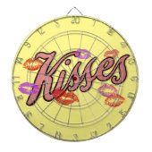 唇キス ダーツボード (正面)