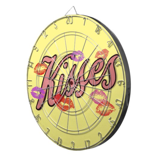 唇キス ダーツボード (正面右)