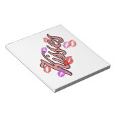 唇キス ノートパッド (アングル)