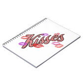 唇キス ノートブック (左側)