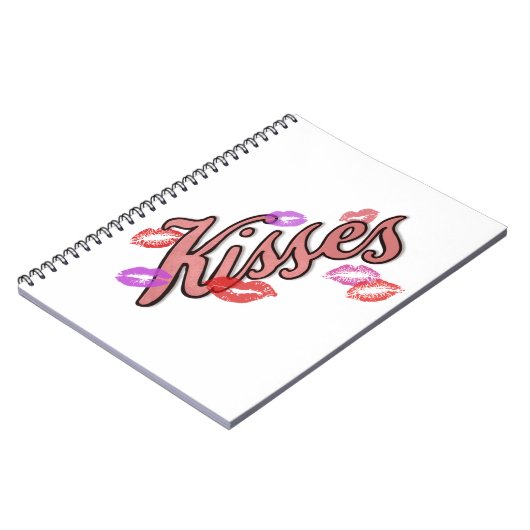 唇キス ノートブック (左側)