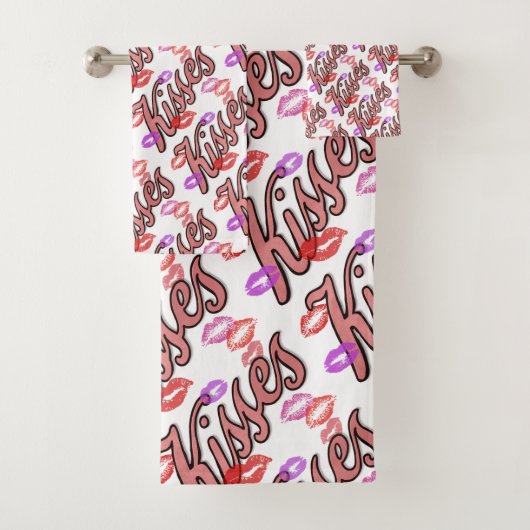 唇キス バスタオルセット (インサイチュ)