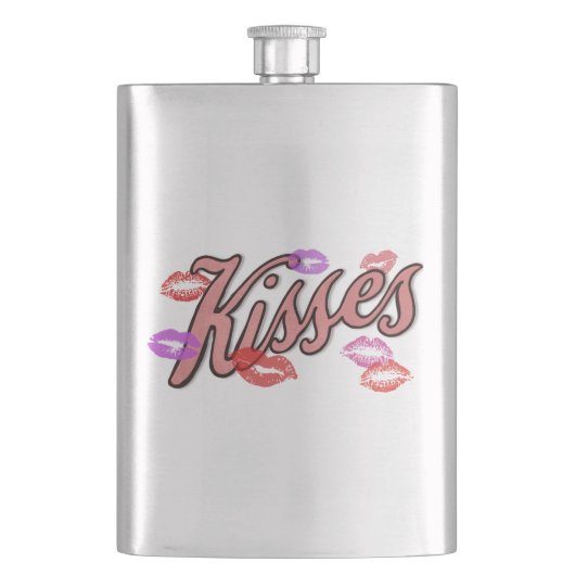 唇キス フラスク (正面)