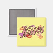 唇キス マグネット (正面/裏面)