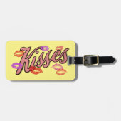唇キス ラゲッジタグ (正面横)