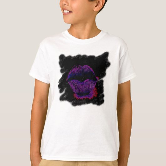 唇シャツ Tシャツ (正面)