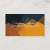 唇スタイリッシュメイクアップアーティストモダンモザイク#19 名刺 (裏面)