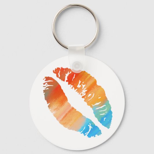 唇スタイリッシュ キーホルダー (正面)