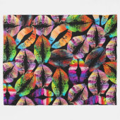 唇スタイリッシュ#15 フリースブランケット (正面(横))