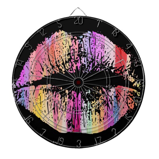 唇スタイリッシュ#20 ダーツボード (正面)