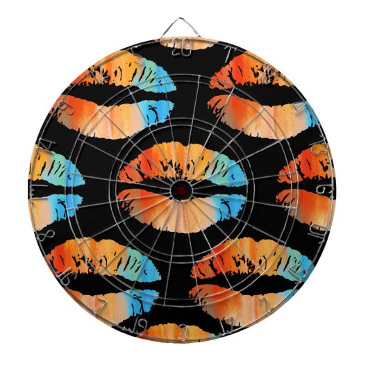 唇スタイリッシュ#6 ダーツボード (正面)