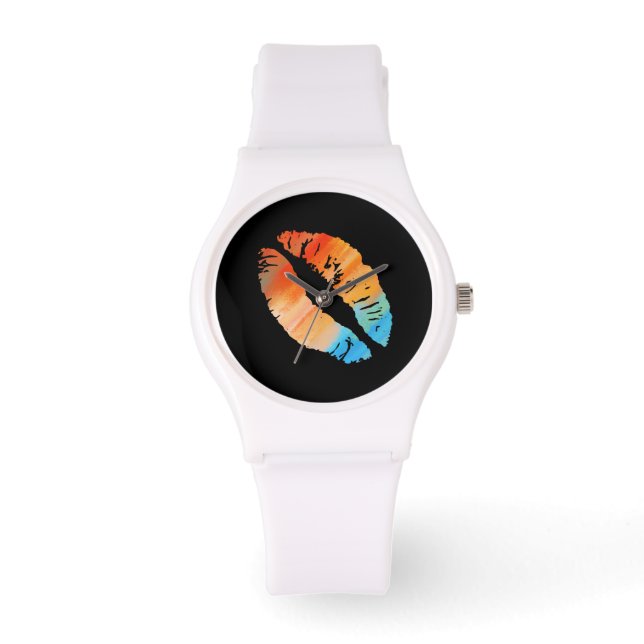 唇スタイリッシュ#8 腕時計 (正面)