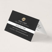 唇プロダクトディストリビューターの名刺 名刺 (裏面)