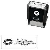 唇モノグラムの セルフインキングスタンプ (インサイチュ)