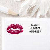 唇住所 シール/本ラベル ラベル (インサイチュ)