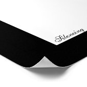 唇静かポスター ポスター (角)