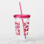 唇 アクリルタンブラー (左)