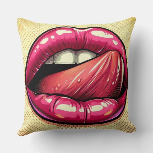 唇 クッション (裏面)