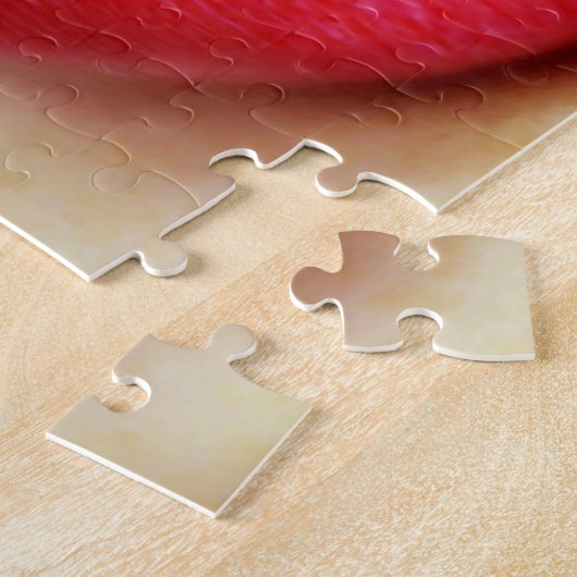 唇 ジグソーパズル (側面)