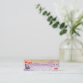 唇 スキニー名刺 (スタンド正面)