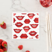 唇 スタンダードカクテルナプキン (インサイチュ)