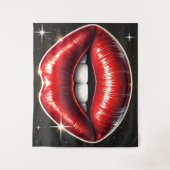 唇 タペストリー (正面)