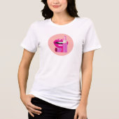 唇 トライブレンドTシャツ (正面)
