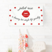 唇 バチェロレッテパーティ 横断幕 (インサイチュ)