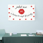 唇 バチェロレッテパーティ 横断幕 (トレードショー)