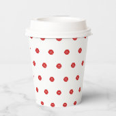 唇 バチェロレッテパーティ 紙コップ (裏面)