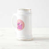 唇 ビールジョッキ (正面左)