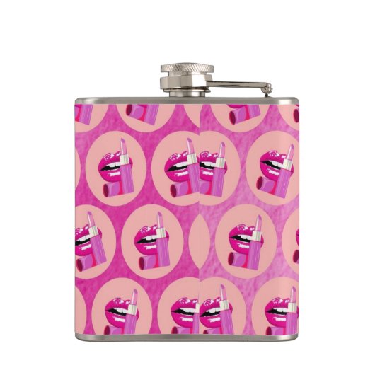 唇 フラスク (裏面)
