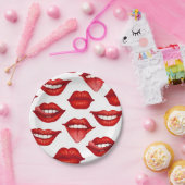 唇 ペーパープレート (パーティー)