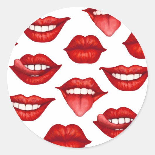 唇 ラウンドシール (正面)